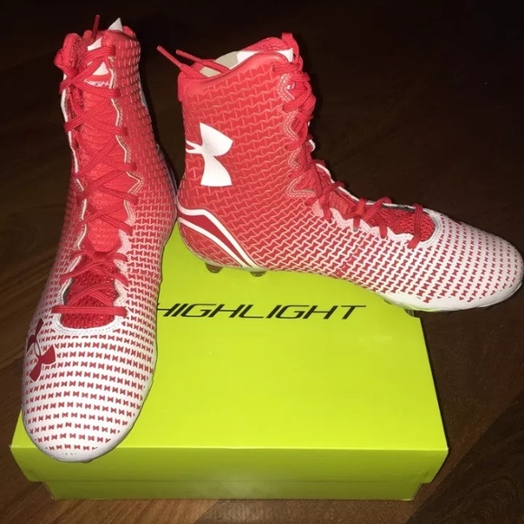 UNDER ARMOUR MC HIGHLIGHT CLEATS BRAND NEW - Picture 3 of 4