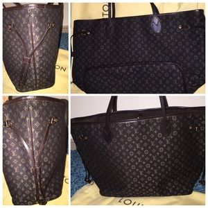 authentic Louis Vuitton idylle neverfull mm