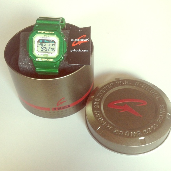 G-shock Casio green watch, NWT