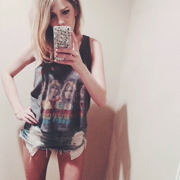 Tops - Pink Floyd tank top