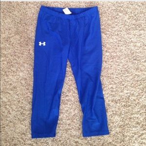 Under Armour Blue Crop Leggings