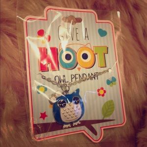 Give A Hoot Owl Necklace