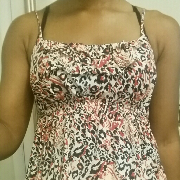 Leopard print tank
