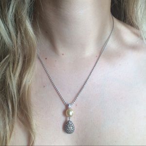 ✨SOLD✨Rosiblu 18k, Brown Diamond, Pearl Necklace