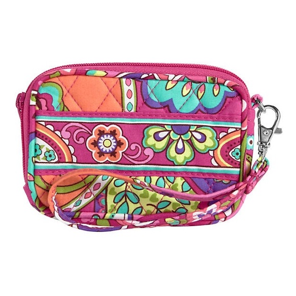 Vera Bradley Tech Case in Pink Swirls