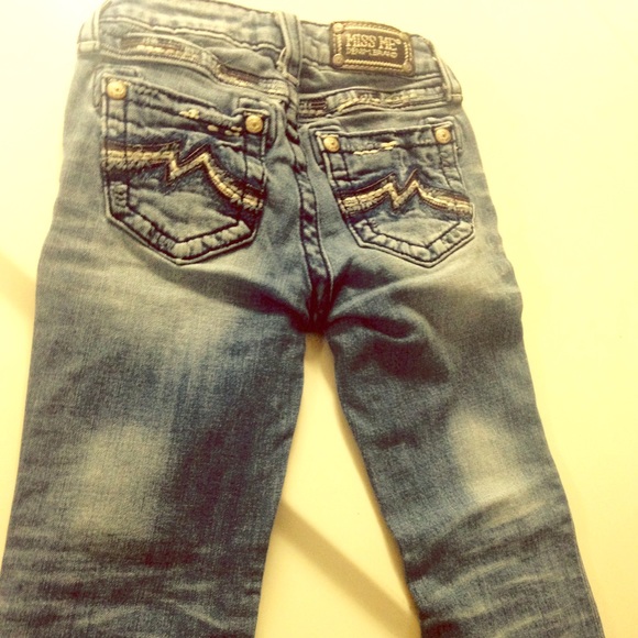 Miss me jeans girls size 8