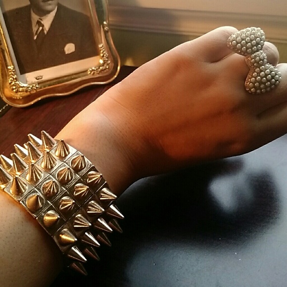 Chunky Cuff & Ring Set