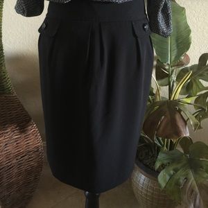 Joe's size 10 black skirt