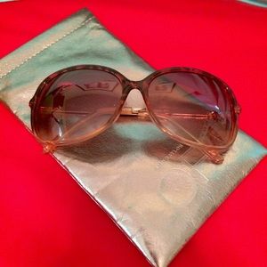 Loft Tortoise Shell Sunglasses with Case