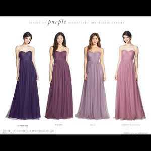 Jenny Yoo Annabelle Bridesmaid Dress in Lilac