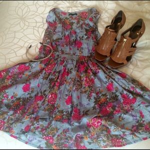 Lucca Couture Floral Mini Dress