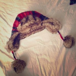 Abercrombie&fitch Eskimo hat❤️💙