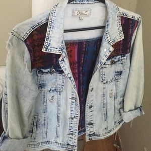 Denim Tribal Jacket