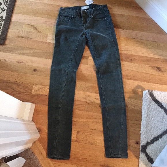 Turquoise Corduroy jeans
