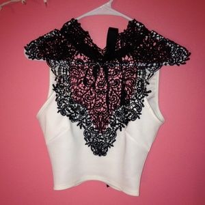 Lace Crop Top!
