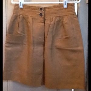 J-Crew brown classy skirt