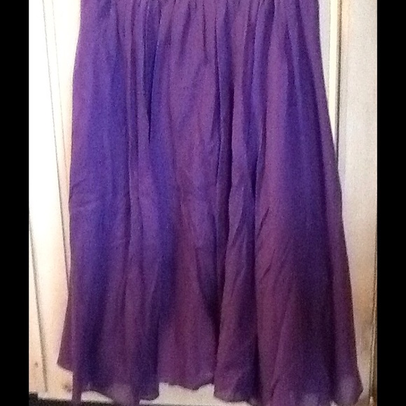 Purple J-Crew skirt
