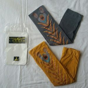 2 pairs of Look from London tights