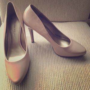Professional beige heels