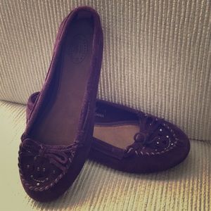 AE purple flats