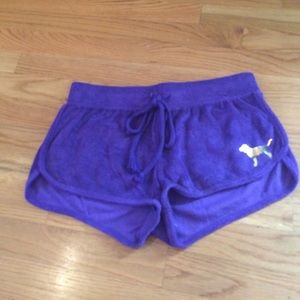 purple PINK shorts