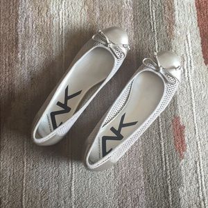 Gold Anne Klien Sport Flats