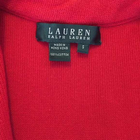 Ralph Lauren Zip Up Sweater - Picture 2 of 4