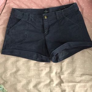 American Eagle Navy Blue Jean Shorts