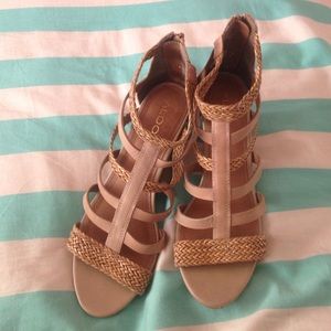 New Aldo brown wedge/sandal!