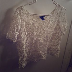 Small lace top from forever 21