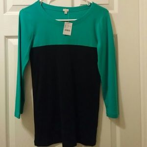 J. Crew top size small NWT 100% cotton