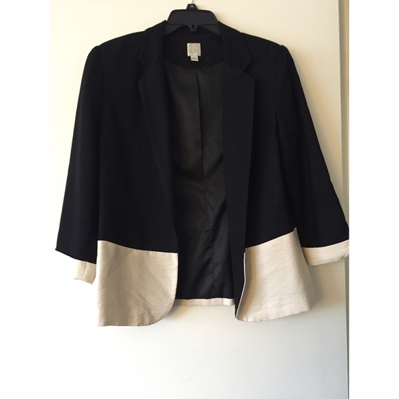 Color block jacket