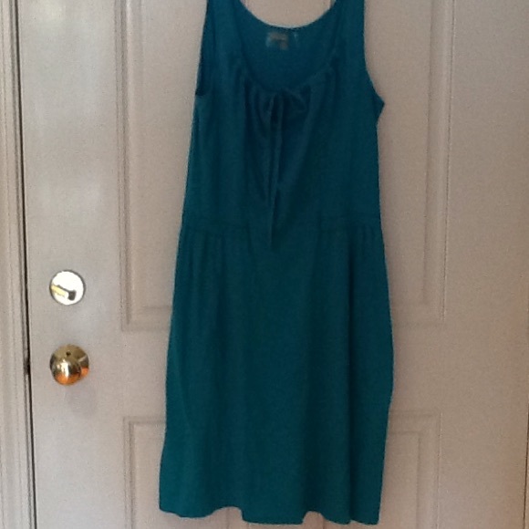 Turquoise athlete dress