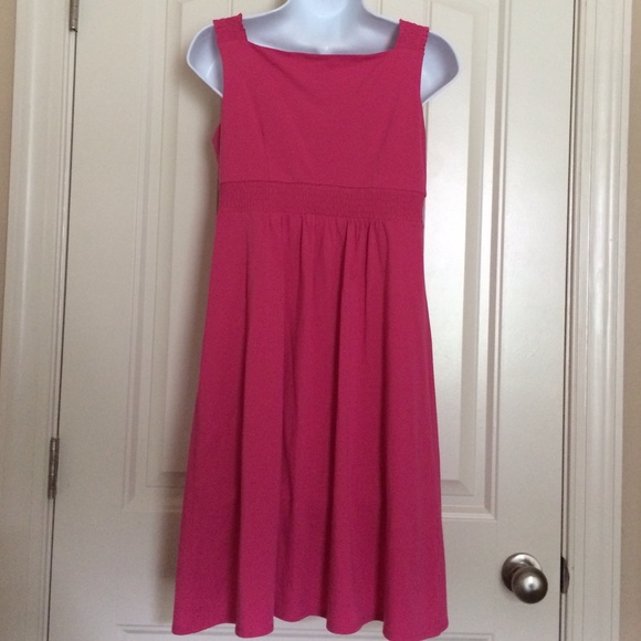 LOFT Pink Casual Dress - Picture 3 of 4