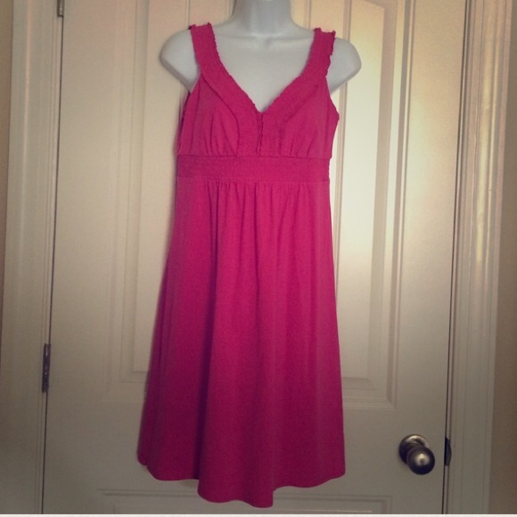 LOFT Pink Casual Dress - Picture 4 of 4