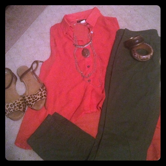 Sheer sleeveless top