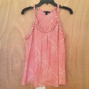 BR braided silk pattern top