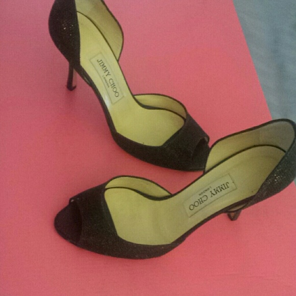 Jimmy Choo black heels