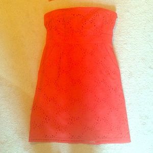 Coral cotton Dress