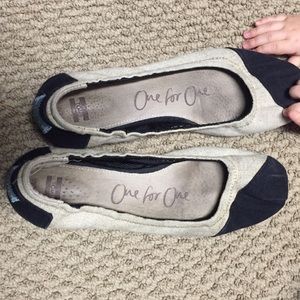 Toms ballet flats!