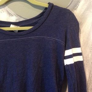 *ON HOLD* Navy blue jersey tee from PINK!