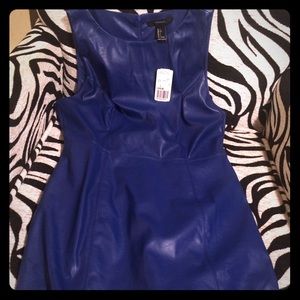 Royal blue dress