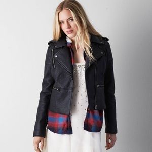AE faux leather jacket