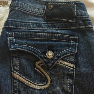 Silver Dawson Flap Jeans