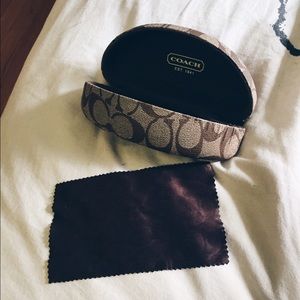 Coach glasses case