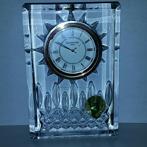 Waterford Lismore Crystal clock - Picture 1 of 3
