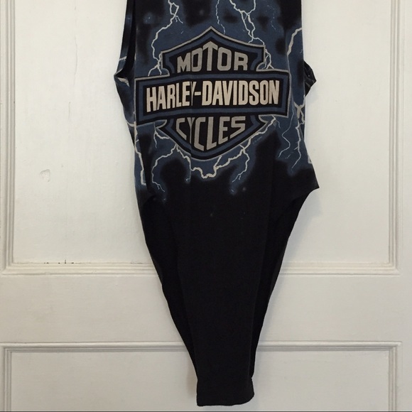 Vintage Harley Bodysuit t - Picture 4 of 4