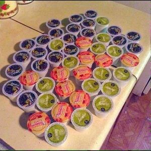 Keurig cups 48 ct assorted dunkin,jasmine, ect