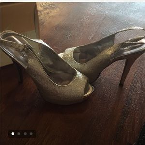 Silver vice heels