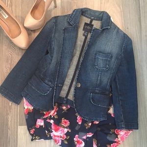 Jessica Simpson Jean blazer